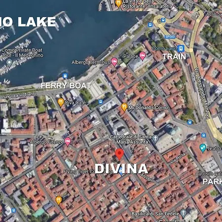 Divina Luxury In The Center Of Como, Near 公寓 *